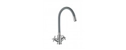 Смеситель для кухни нерж/сталь REFLECTOR MIXXUS DVE-011 GRAY Ø40