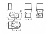 Унитаз-компакт SANITA LUX Next Comfort