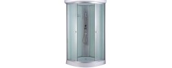 Душевая кабина 711 W 90*90*215 стекло 4мм, низкий поддон Дана