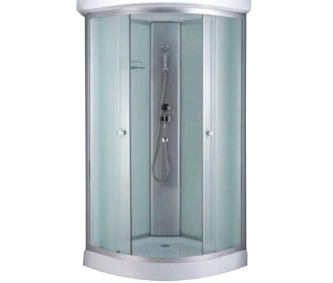 Душевая кабина 711 W 90*90*215 стекло 4мм, низкий поддон Дана