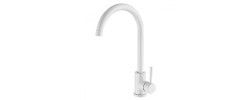 Смеситель для умывальника High SUS-011-B белый Mixxus 