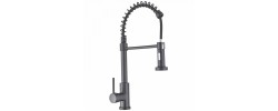 Смеситель д/кухни MIXXUS PREMIUM SPRING 017 GRAPHITE Ø35 (8 шт/ящ)