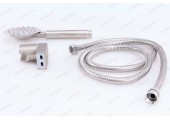 MIXXUS  SHOWER SET-01 (шланг, лейка, кронштейн) из нерж.стали