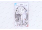 MIXXUS  SHOWER SET-01 (шланг, лейка, кронштейн) из нерж.стали