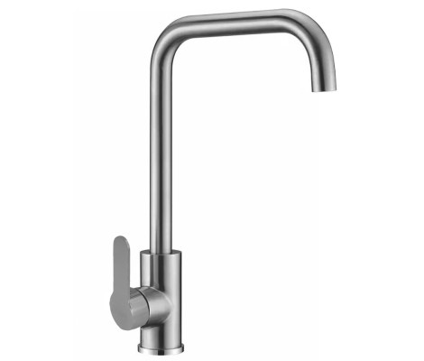 Смеситель для кухни DAX-011G из нержавеющей стали Zerix