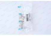 Кран пластиковый шаровый 25 латунный шар Standart серый Pro Aqua