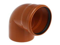 Отвод  200   90*  (рыжий)  FLEXTRON    (3 шт)