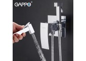 Гигиенический душ встраиваемый G7207-1 хром Gappo