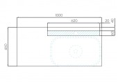 Тумба подвесная 100, Мишель 100 Дуб Эндгрейн/Белый под умывальник Mila 50 Aquaton
