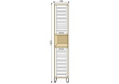 Пенал Olsen 35 Eva Gold