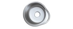 Мойка врезная Z4843-06-160E satin Zerix