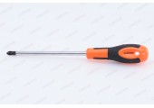 Отвертка крестовая Мастер №3 150мм CrV с двухкомпонентной ручкой Santool