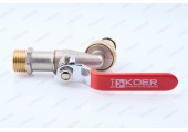 Кран  поливочный с коннектором 1/2  KOER KR.257
