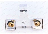 Смеситель для ванны G2207-7 белый Gappo