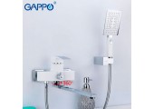 Смеситель для ванны G2207-7 белый Gappo