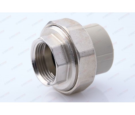 Разборное соединение 25 * 3/4 в VALFEX серый
