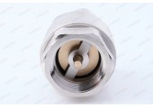Клапан обратный    ZEISSLER  никелированный   1
