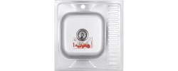 Мойка накладная Z6060L-06-160E Satin Zerix 