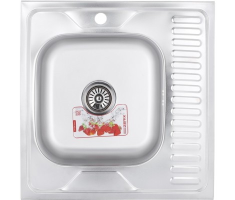 Мойка накладная Z6060L-06-160E Satin Zerix 