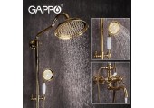 Душевая система G2489-4 бронза Gappo