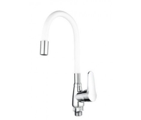 Смеситель д/кухни REFLECTOR MIXXUS ELVIS 014 (NUT) WHITE