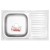 Мойка накладная Z8050L-06-160MD micro decor Zerix 