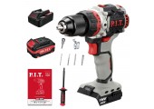 Шуруповерт ударный Б/Щ P.I.T. OnePower X-DRIVER PSB20H-13D/3 (20В, 75Нм, 13мм, 1 АКБ*4Ач, ЗУ)