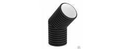 Отвод  КОРСИС DN/OD  160*  45*      SN 8 гоф           