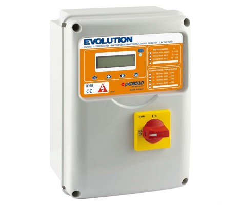Пульт станция управления Evolution Mono 1Ø Pedrollo
