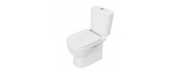 Унитаз-компакт SANITA LUX Art Comfort, универ. выпуск, 2 реж., дюропласт, SC (370 х 635 х 770)