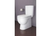 Унитаз-компакт SANITA LUX Art Comfort, универ. выпуск, 2 реж., дюропласт, SC (370 х 635 х 770)