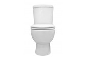 Унитаз-компакт SANITA LUX Art Comfort, универ. выпуск, 2 реж., дюропласт, SC (370 х 635 х 770)