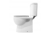 Унитаз-компакт SANITA LUX Art Comfort, универ. выпуск, 2 реж., дюропласт, SC (370 х 635 х 770)
