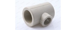 Тройник 32*20*32 VALFEX серый