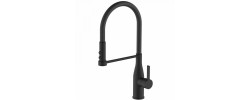 Смеситель д/кухни MIXXUS PREMIUM SUMMER 017 BLACK REFL.BLACK Ø35 (8 шт/ящ)