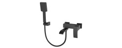 Смеситель для ванны KB-41007-05 короткий черный Koer