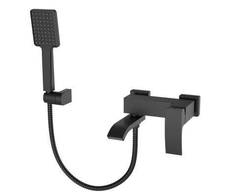 Смеситель для ванны KB-41007-05 короткий черный Koer