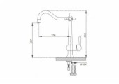 Смеситель для кухни G4398-13 с фильтром Gappo