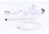 Смеситель д/ванны PLAMIX LUCAS-006 EURO SET WHITE (с шлангом, лейкой и кронштейном) (24 шт/ящ)