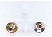 Смеситель д/ванны PLAMIX LUCAS-006 EURO SET WHITE (с шлангом, лейкой и кронштейном) (24 шт/ящ)