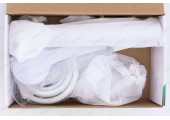 Смеситель д/ванны PLAMIX LUCAS-006 EURO SET WHITE (с шлангом, лейкой и кронштейном) (24 шт/ящ)