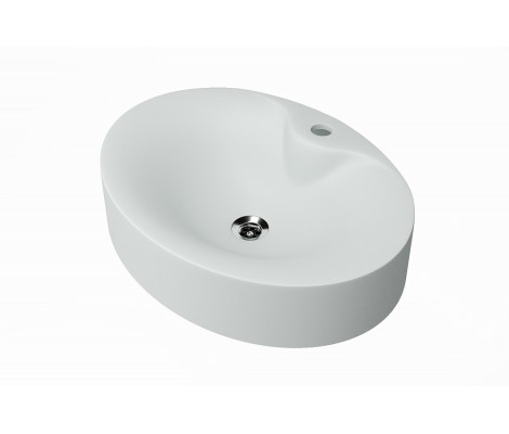 Умывальник Formastone Лотос 110 G650 белый арктик Fosto