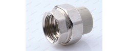 Разборное соединение 20 * 3/4 в VALFEX серый
