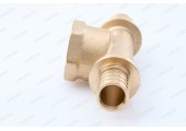 Тройник аксиальный 16-2,2 х 1/2 х 16-2,2 в H-T1602F TIM