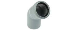 Отвод канализационный 50/45° BF Plastek