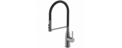 Смеситель д/кухни MIXXUS PREMIUM SUMMER 017 GRAPHITE REFL.BLACK Ø35 (8 шт/ящ)
