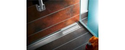 Трап-лоток 700*70 с двухсторонней решеткой горизонтальный сток Evolux Plus