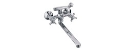 Смеситель для ванны Faust 143 длинный, буксовый Euro Mixxus Premium