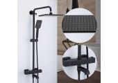 Душевая система G2491-6 хром черный Gappo