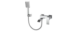 Смеситель для ванны KB-41007-01 короткий хром Koer